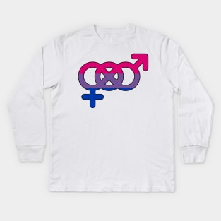 Bisexual Pride Kids Long Sleeve T-Shirt